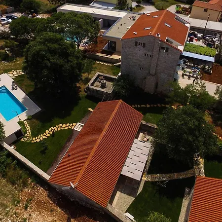 The Poolside Stone House In